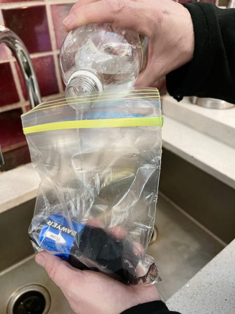 How to Remove Calcium Buildup in your Sawyer Filter FarOut