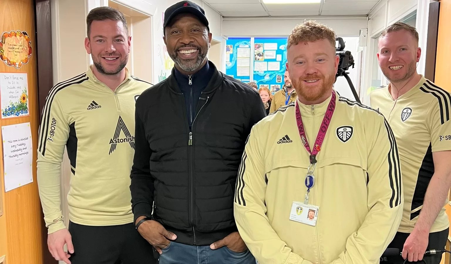 Lucas Radebe blesses Leeds United with his presence FARPost