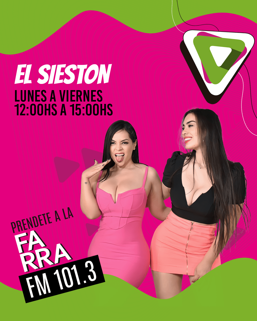 El Sieston con Ana Laura Chamorro y Seini Kim Radio Farra 101.3FM