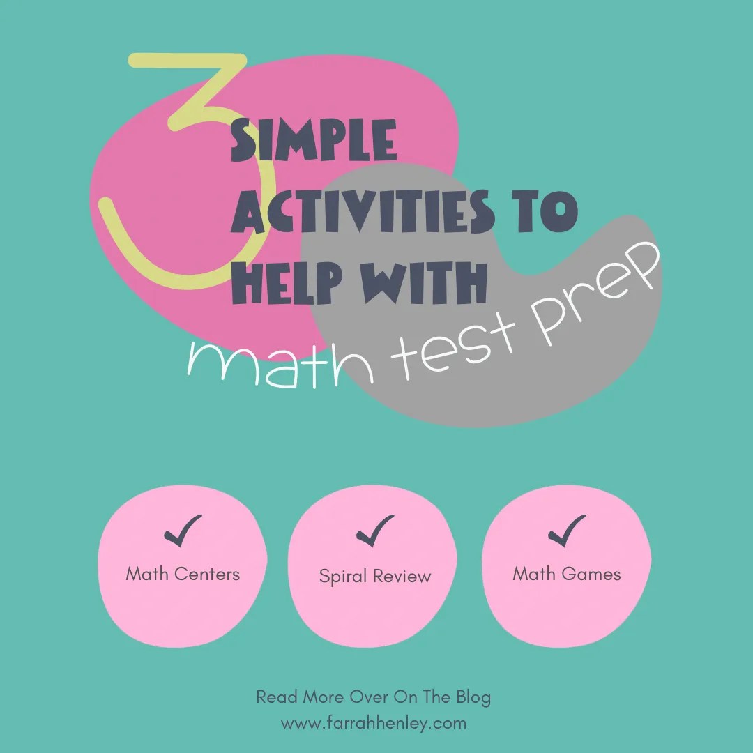 3 Simple Elementary Math Test Prep Strategies Farrah Henley Education, LLC