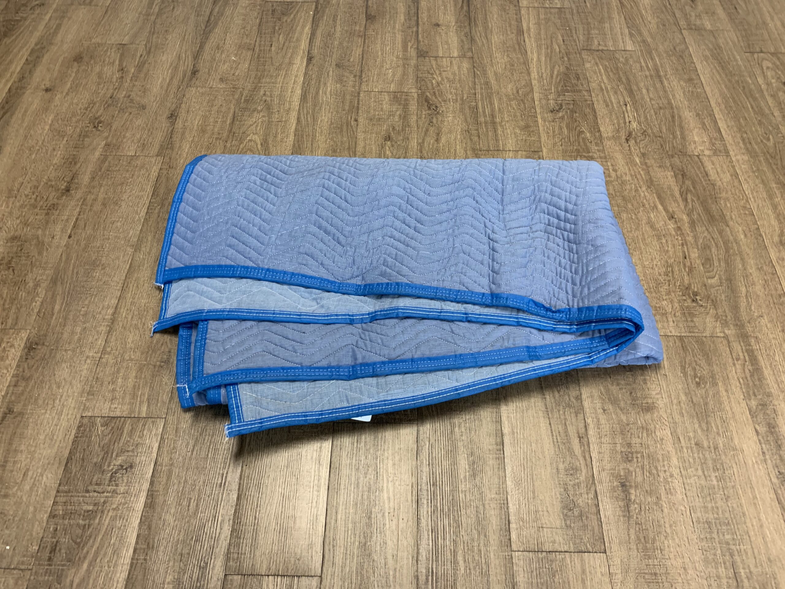 POLY/COTTON MOVING BLANKET 72″X80″ BLUE/BLUE Farrell Enterprises Limited