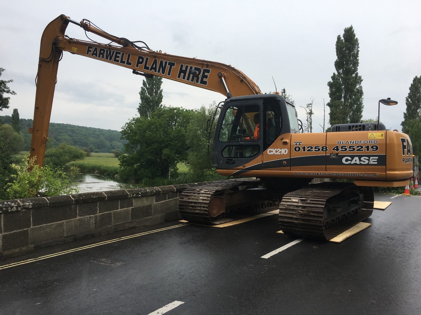 Long Reach Excavators Mark Farwell Plant Hire, Machinery, Self Drive