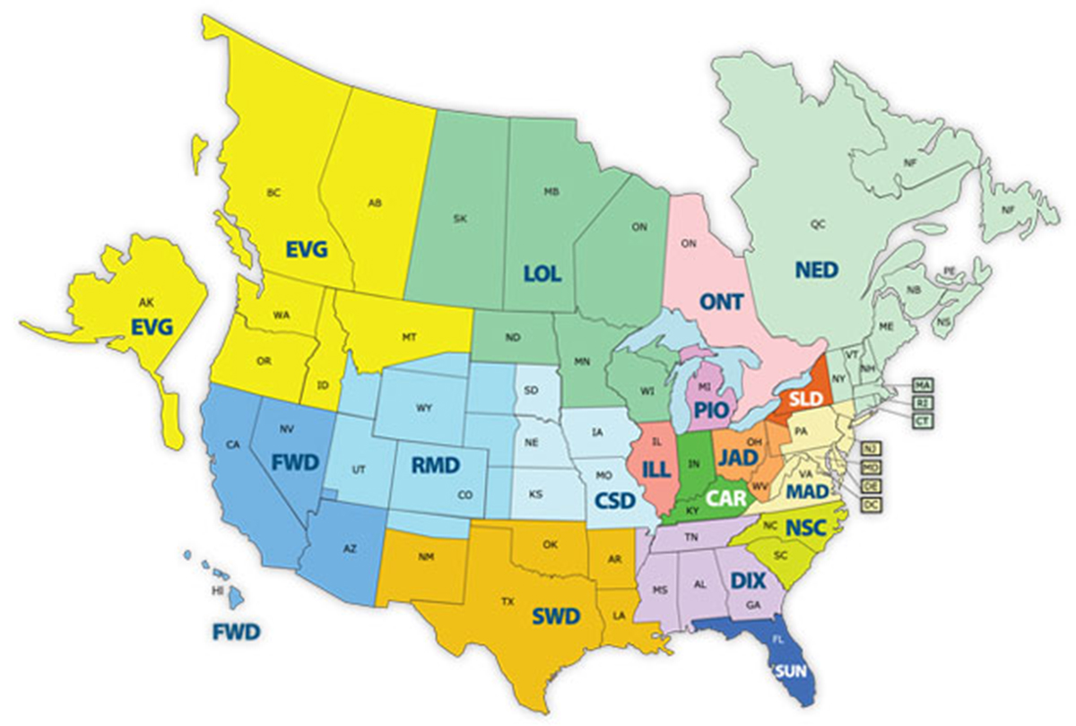Far Western District BHS Districts