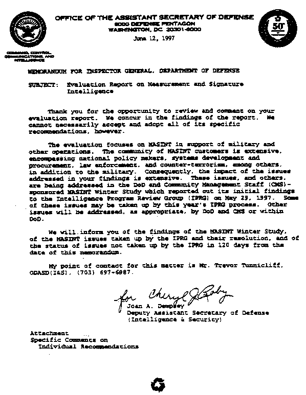 Army executive summary format