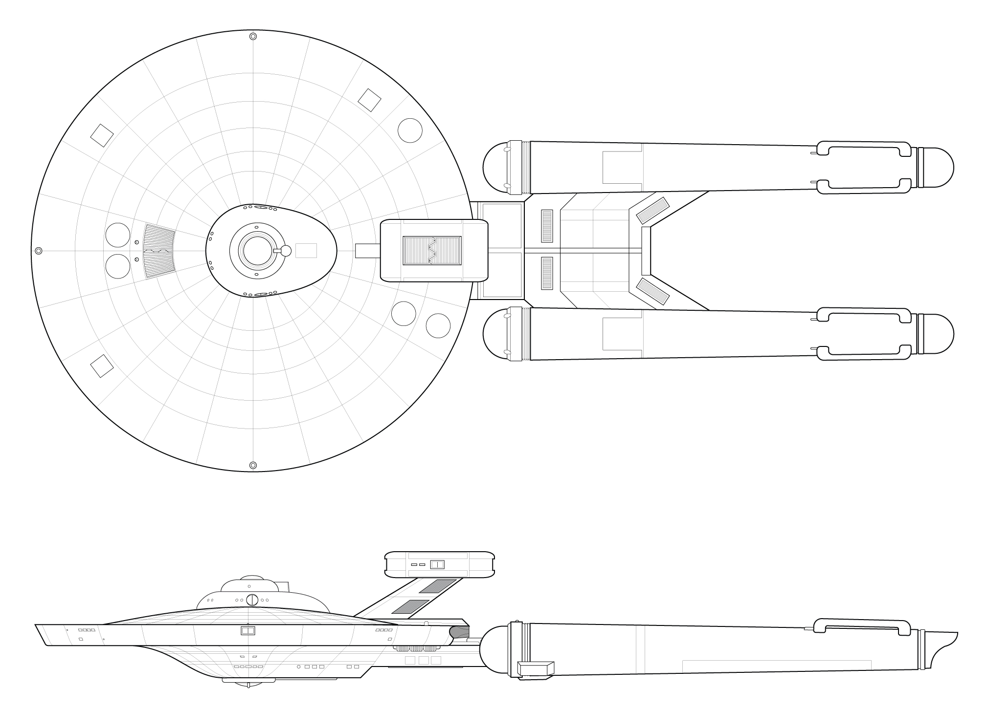 Wizard Class VIII Tender FASA Star Trek® Starship Tactical Combat Simulator