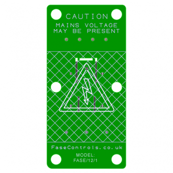 FASE/12/1/RELAY - 12VDC SECURITY SYSTEM RELAY MODULE