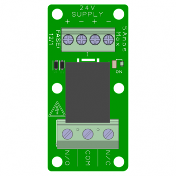FASE/12/1/RELAY - 12VDC SECURITY SYSTEM RELAY MODULE