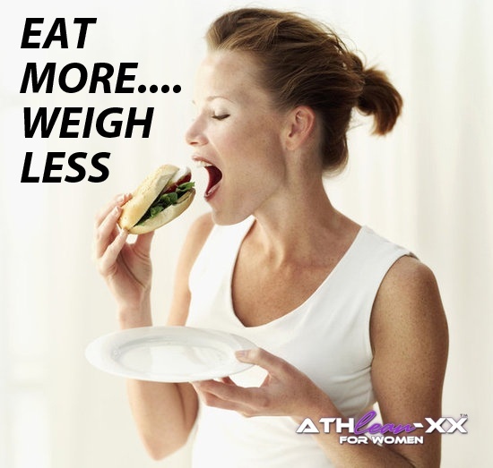 EAT MORE…. WEIGH LESS