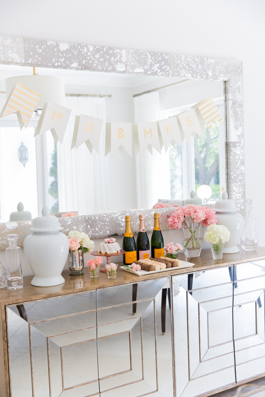 Pink Bridal Shower Tablescape Fashionable Hostess