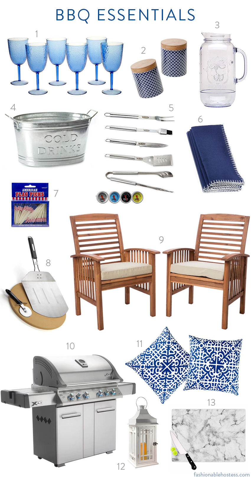 BBQ Essentials from Overstock Fashionable Hostess