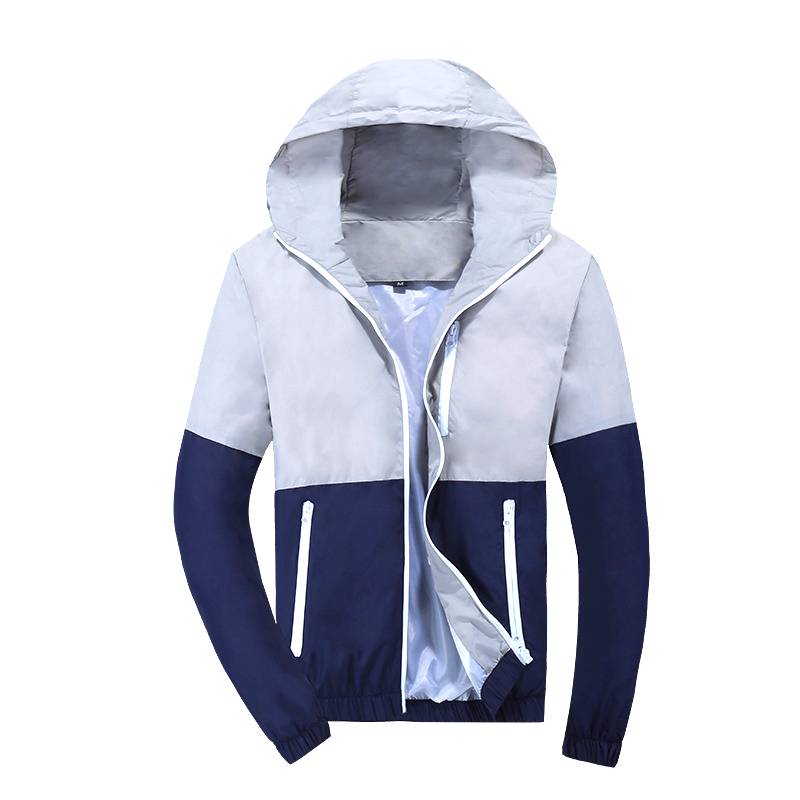 Fashion Men’s Hooded Windbreakers