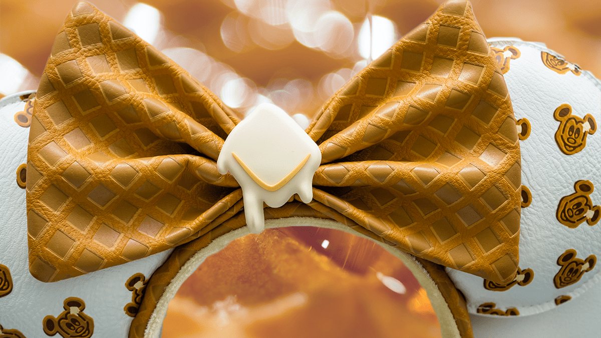 3D Mickey waffles ears/Disney park food Mickey ears/Disney food ears