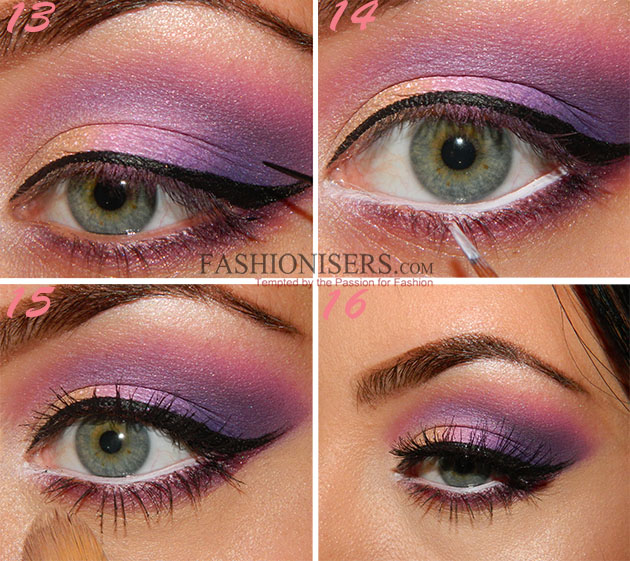 Party Makeup Lilac Purple Smokey Eye Makeup Tutorial Fashionisers
