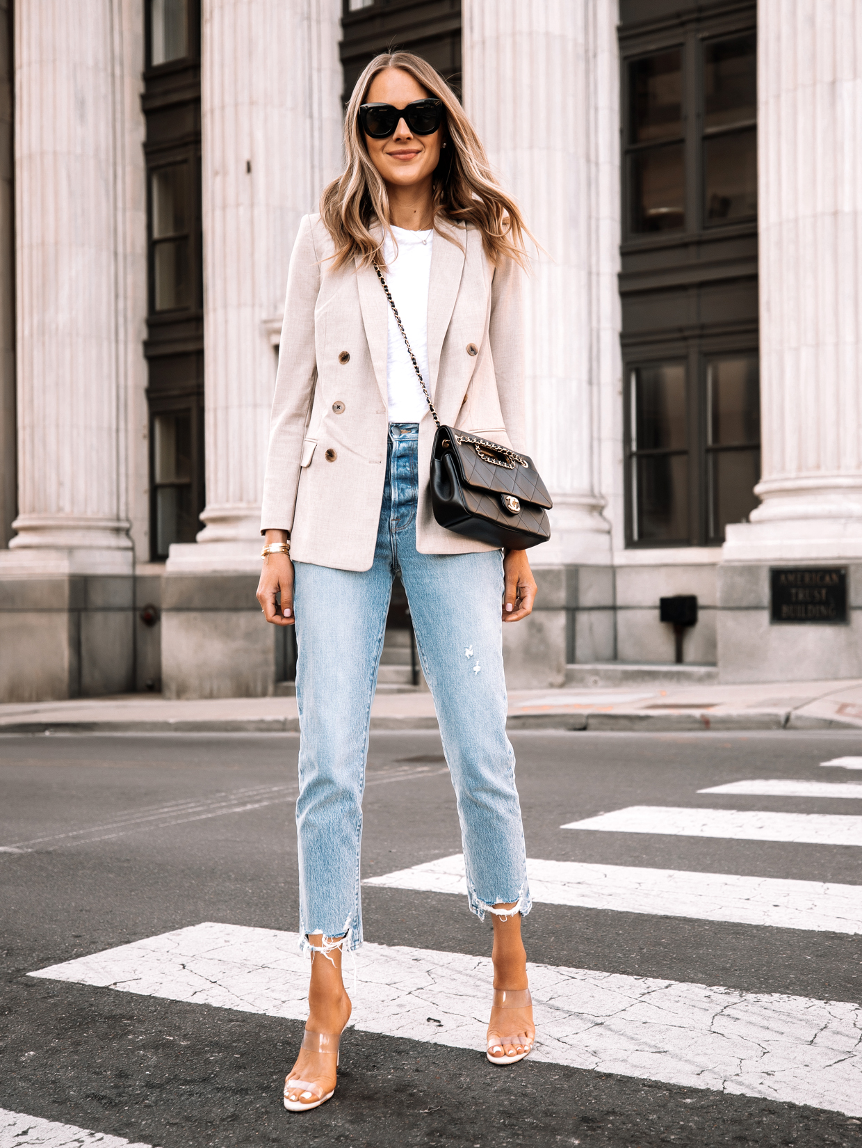 How to Style a Beige Blazer for a Casual Spring Outfit Fashion Jackson