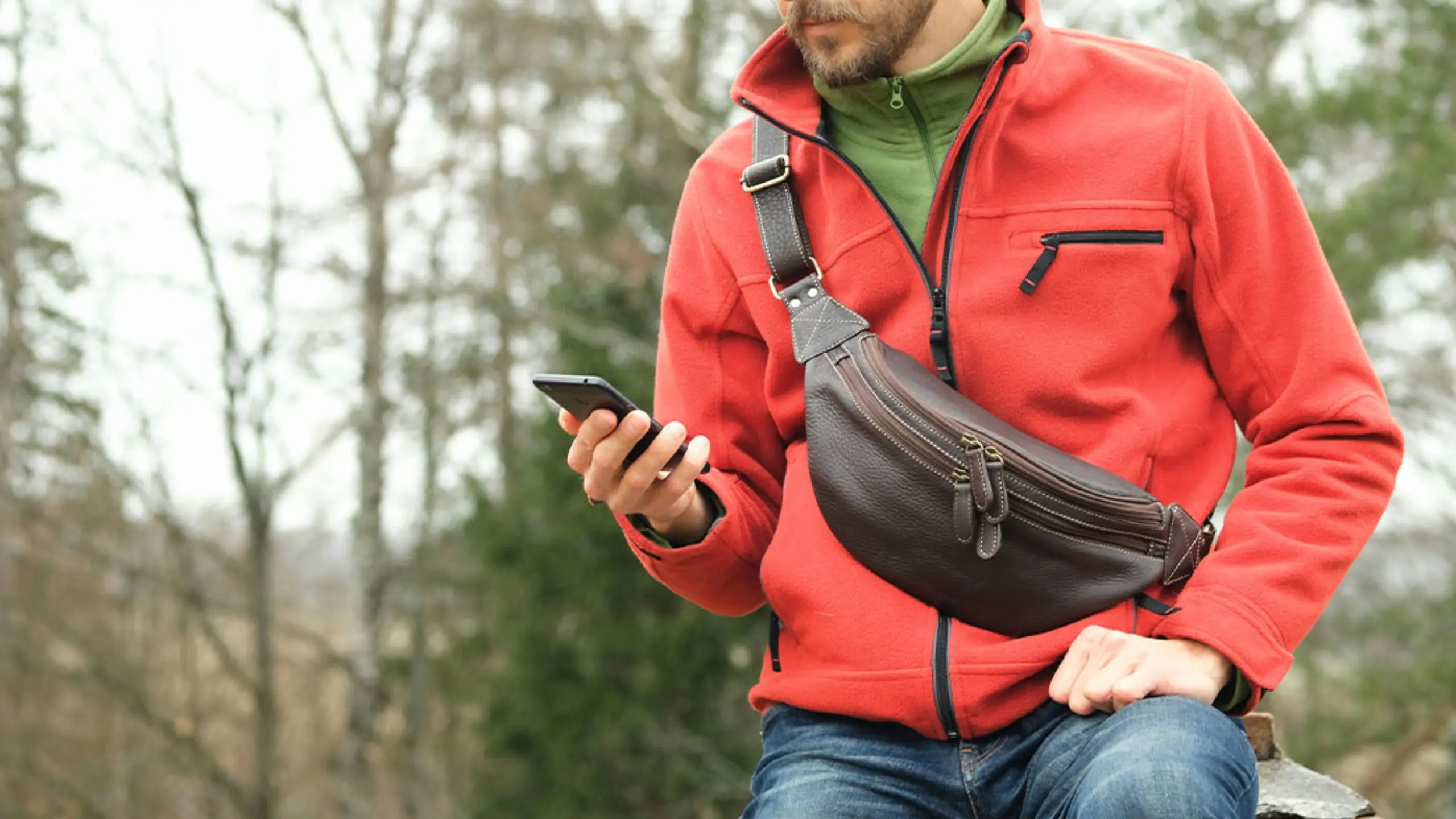 How to Wear a Man Bag