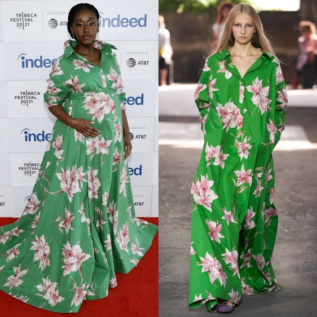 Nana Mensah Wore Valentino ‘Queen Of Glory’ Tribeca Film Festival’Premiere