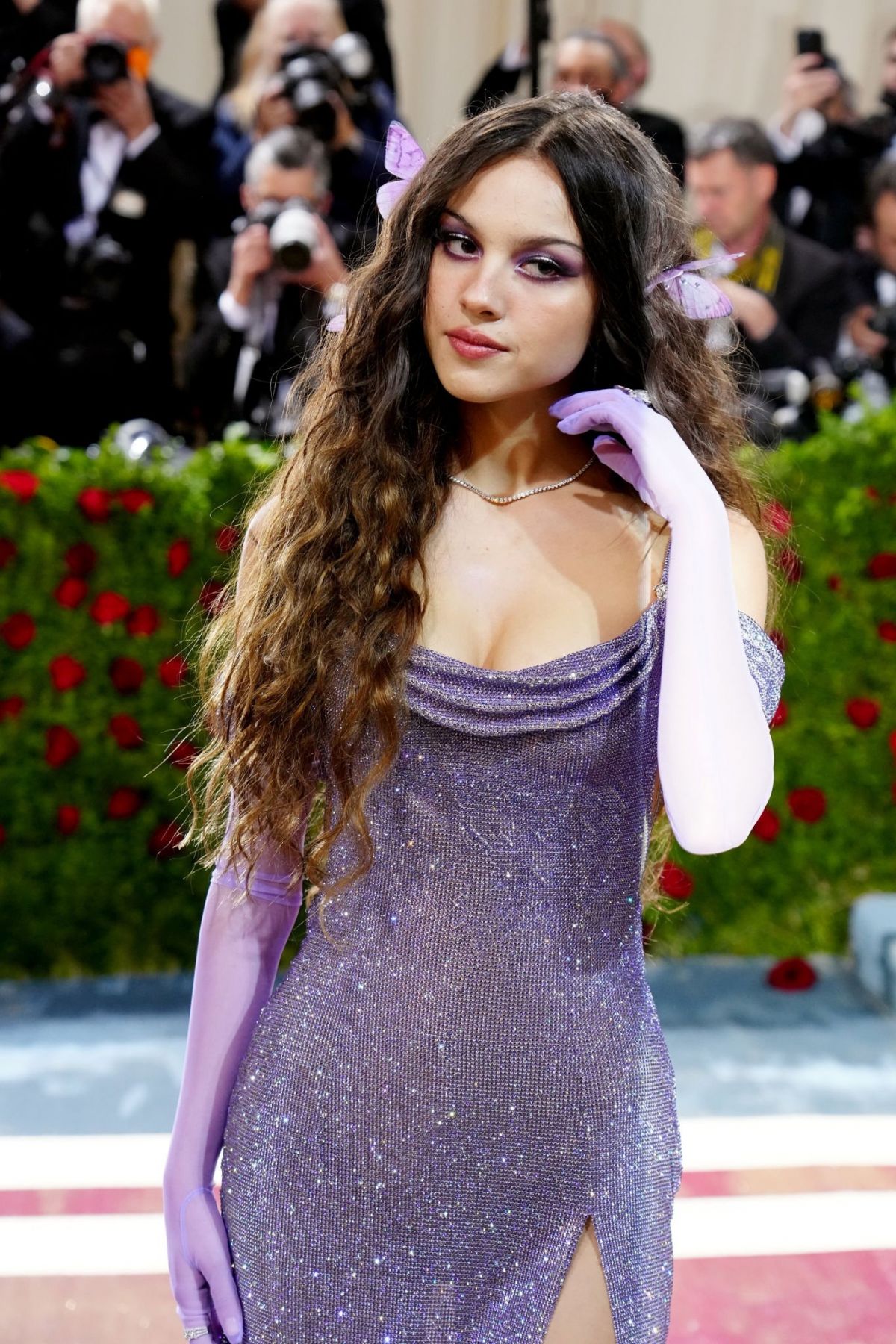 Olivia Rodrigo wore Atelier Versace The 2022 Met Gala