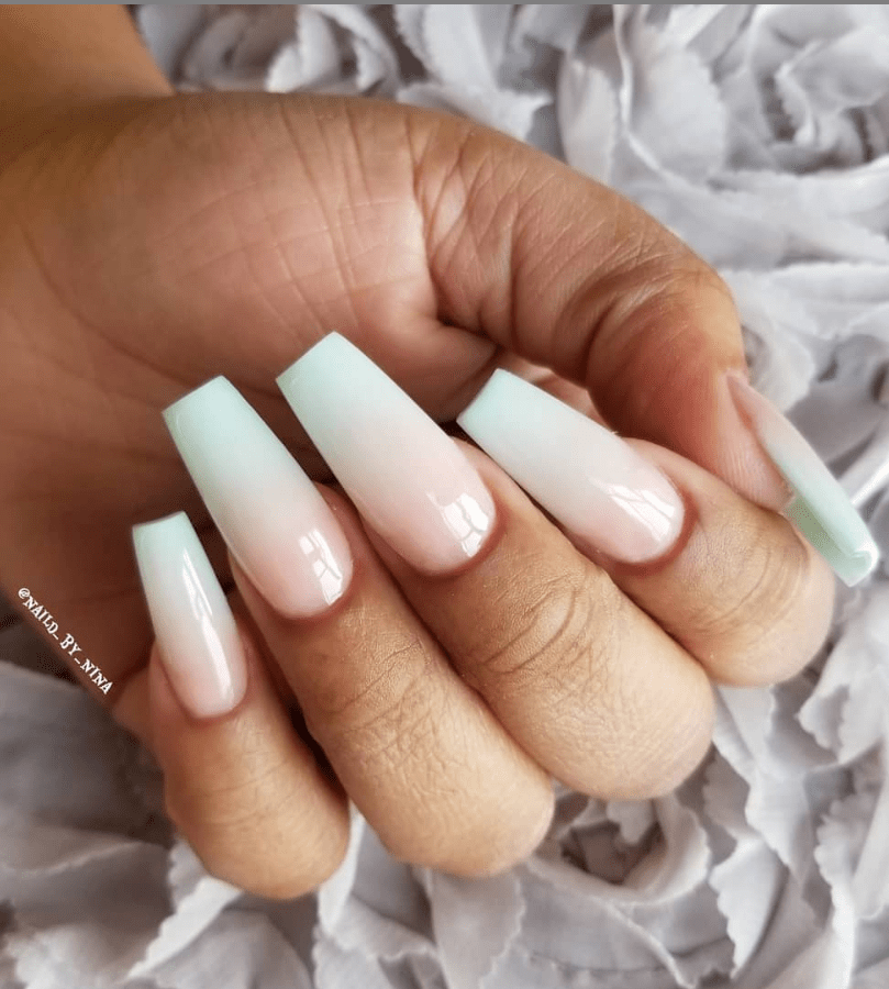 82 Trendy Acrylic Coffin Nails Design For Long Nails For