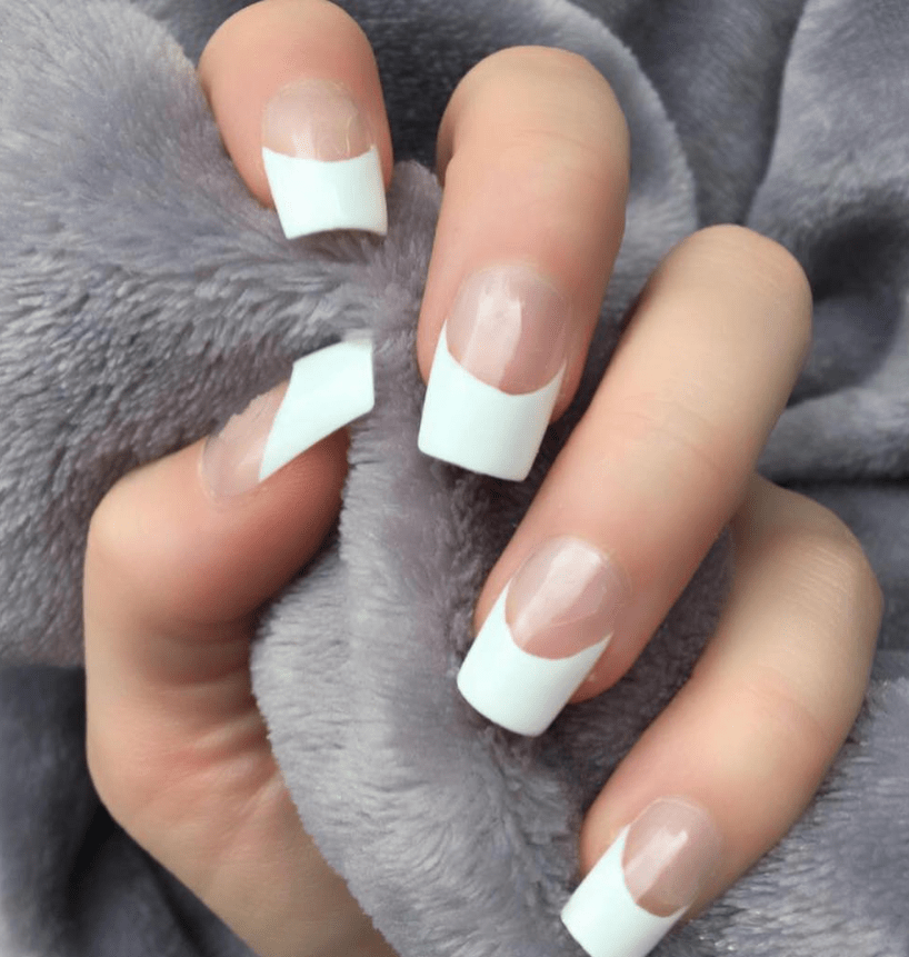 80+ Trendy White Acrylic Nails Designs Ideas To Try Page 50 of 82