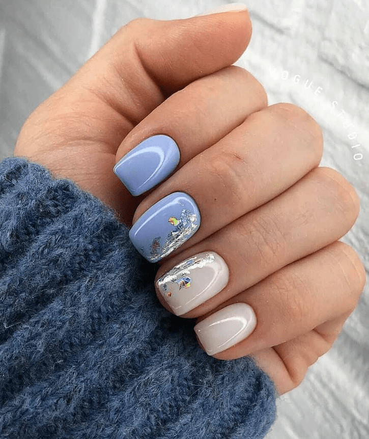 50 Stunning Matte Blue Nails Acrylic Design For Short Nail Page 6 of 50 Fashionsum