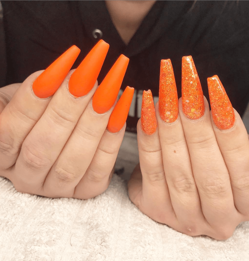 56 Stylish Acrylic Nude Coffin Nails Color Design For Spring & Summer