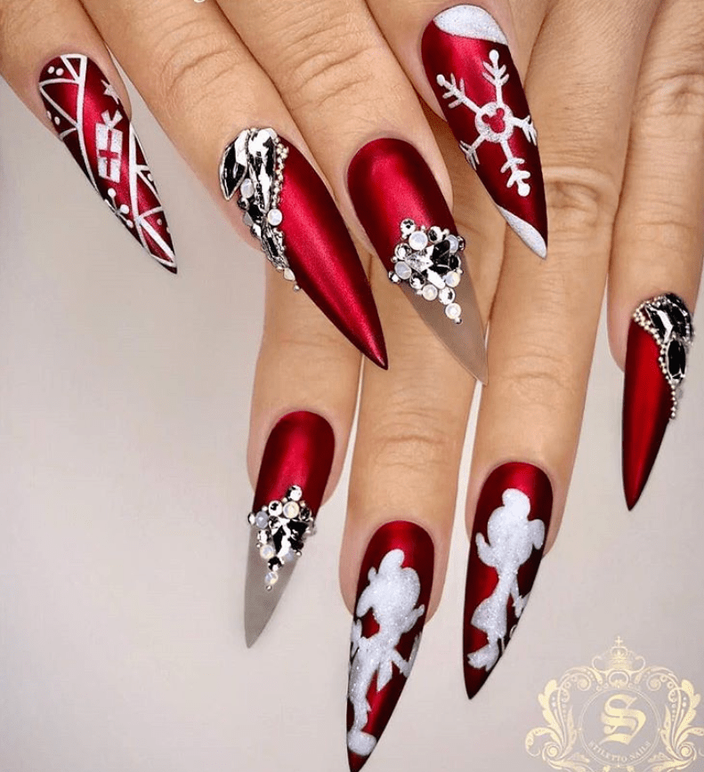 75 Chic Classy Acrylic Stiletto Nails Design You'll Love Page 11 of