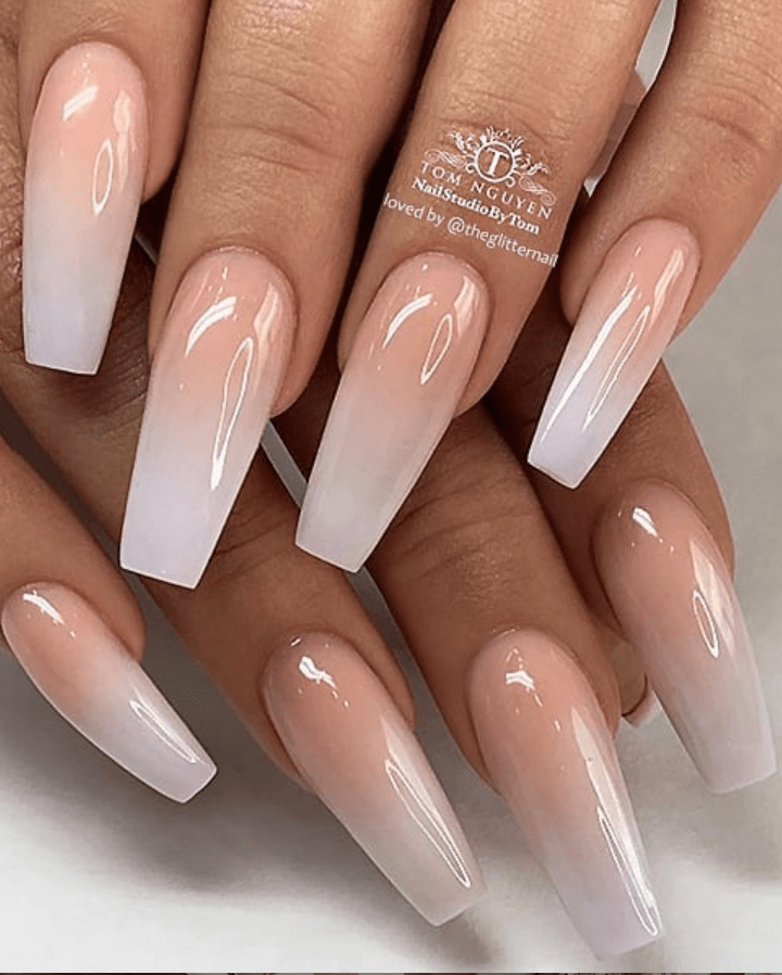 54 Stunning Acrylic Gel Coffin Nails Design For Summer Nails To Look