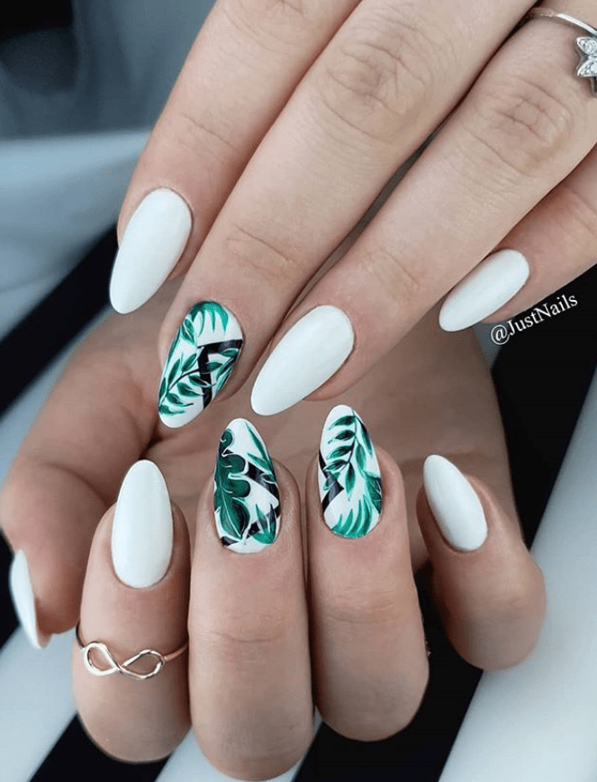 56 Lovely Acrylic Almond Shaped Nails To Inspire You This Summer Page