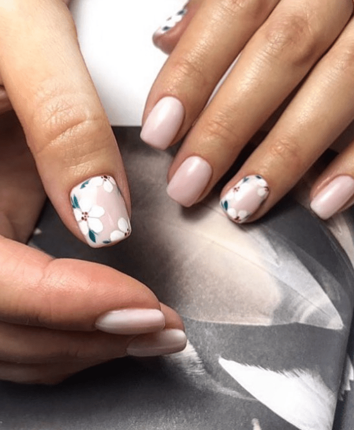 130+ Beautiful Manicure Nails For Short Nails Design Ideas Square