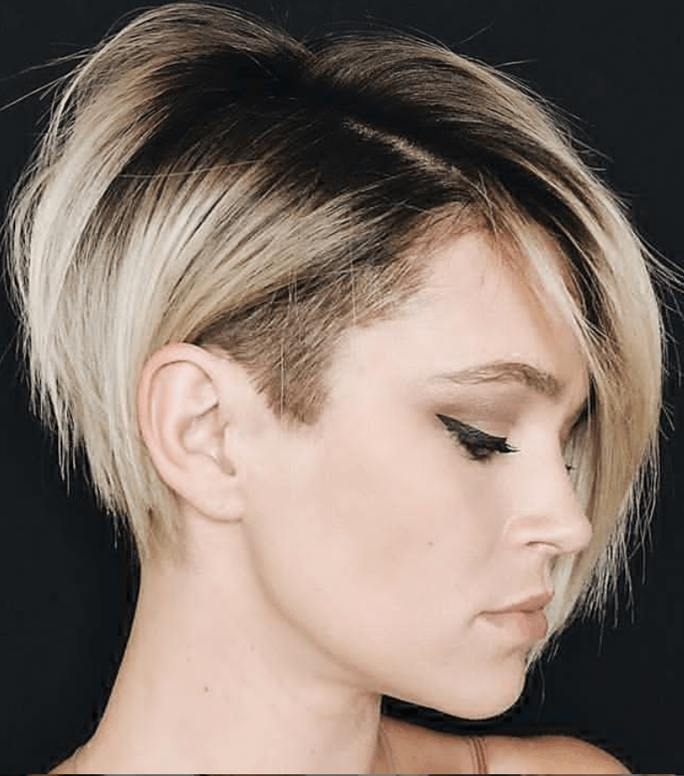 30 Top Stylish White Short Pixie Haircut Ideas For Woman