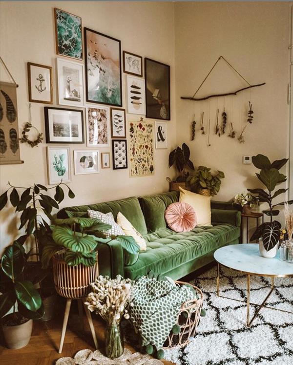 Green plants home decor ideas Create the most pleasant home Fashionsum