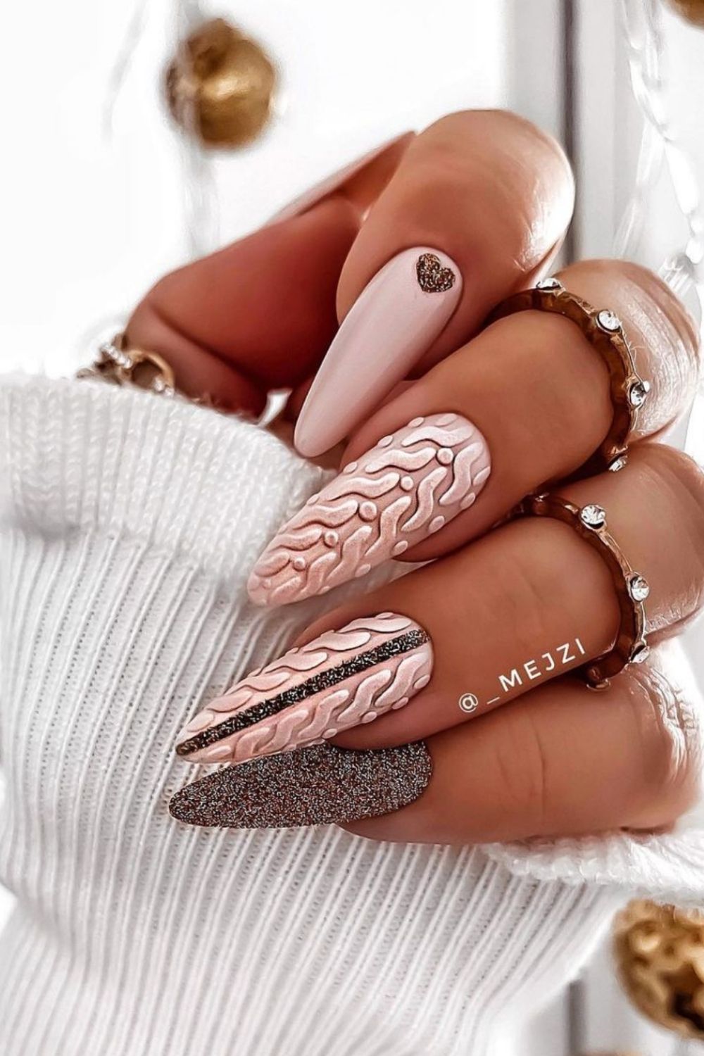 33 Top Winter nails 2021 trends for Christmas nails design Fashionsum