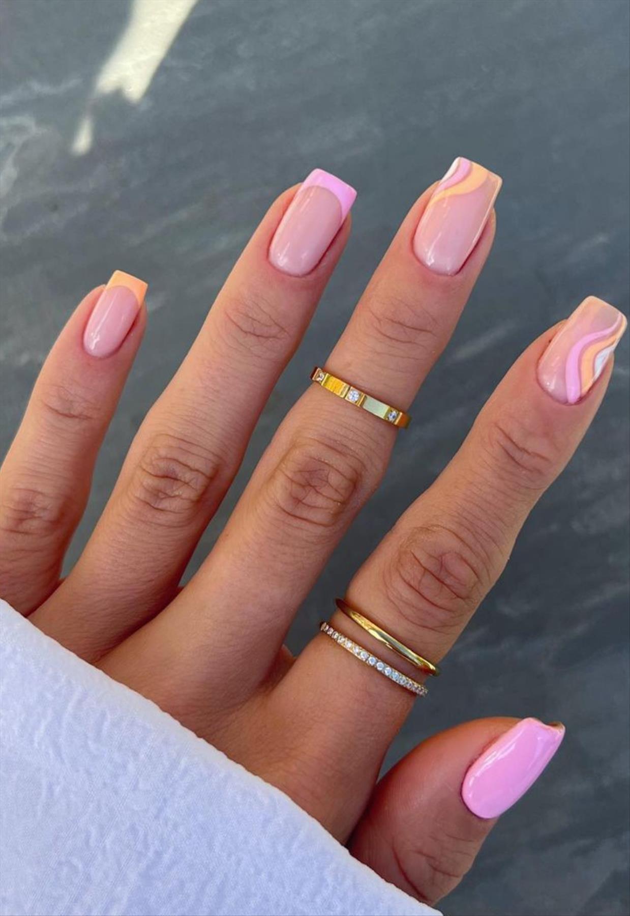 62 Chic summer nails 2022 color trends you can't miss Page 2 of 62 Fashionsum