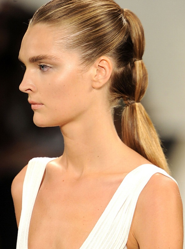 Sectioned Ponytail New Trend to Try