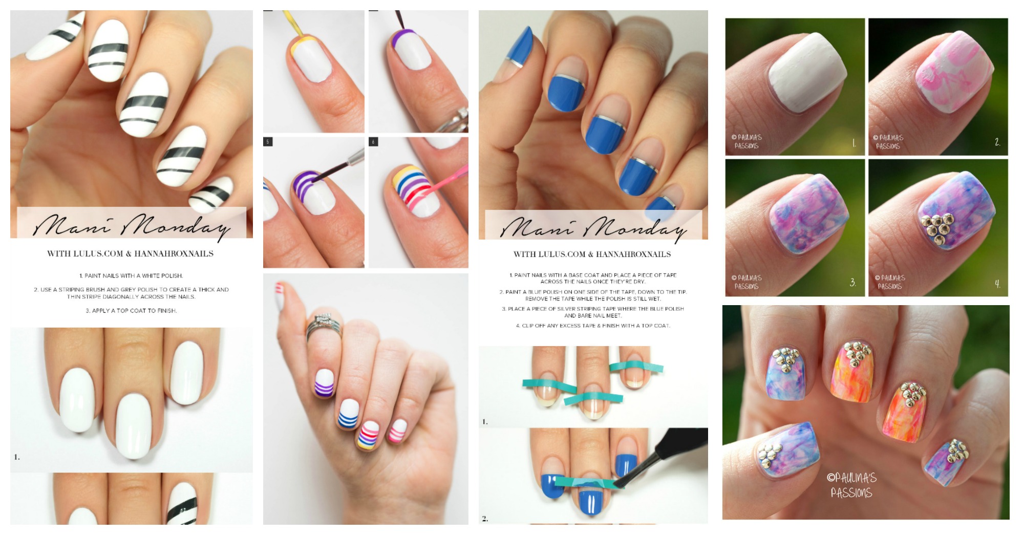 Great StepbyStep Nail Tutorials You Should See Today