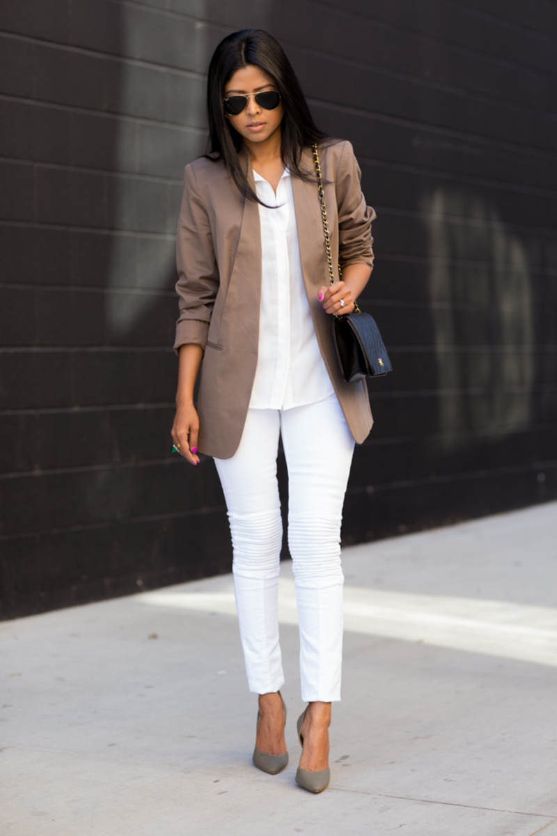 16 Stylish Ways To Wear A Boyfriend Blazer