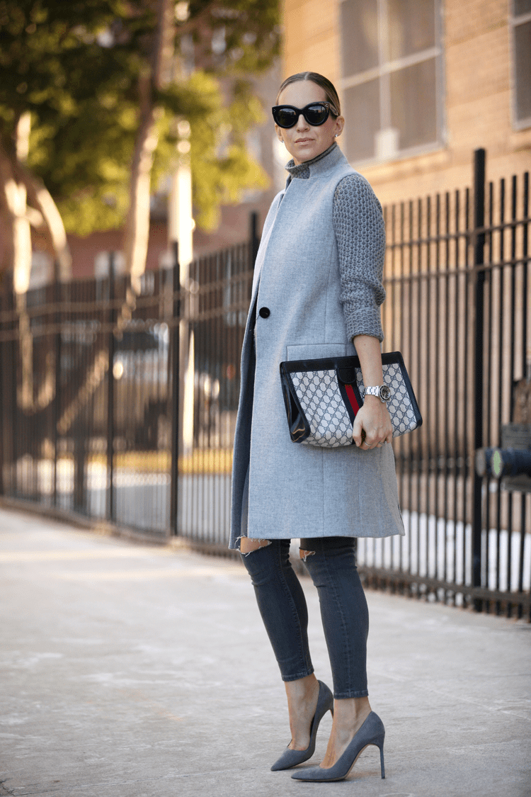 Long Vest Is A Fall Layering Fashion Essential