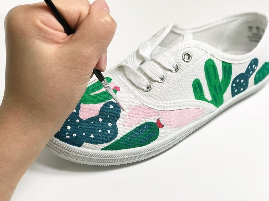 Can You Paint On Tennis Shoes at Barbara Ford blog