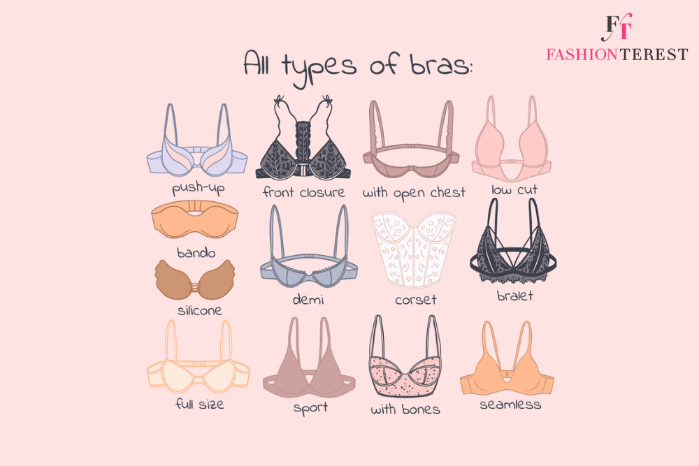Different Types of Bra and Uses A Guide to Choosing the Right Bra