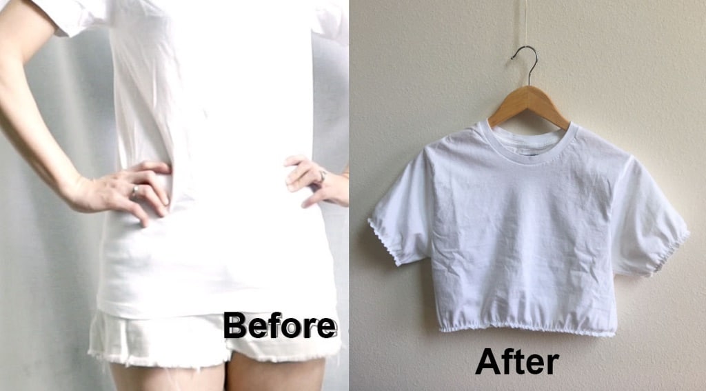 How To Crop A TShirt Fashion Wanderer