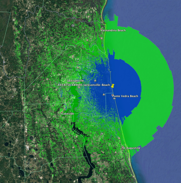 Modeling Repeaters in North Florida FASMA