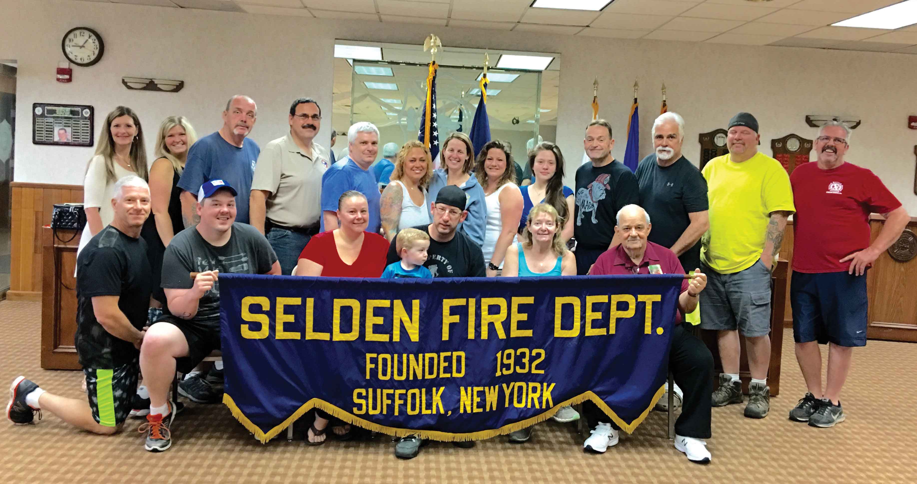 Selden FD Sheds Some Pounds FASNY