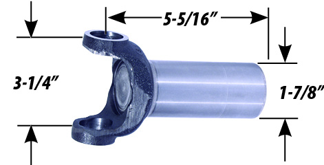 T-10 & Jerico Yoke - 31 Spline - Keyser Manufacturing
