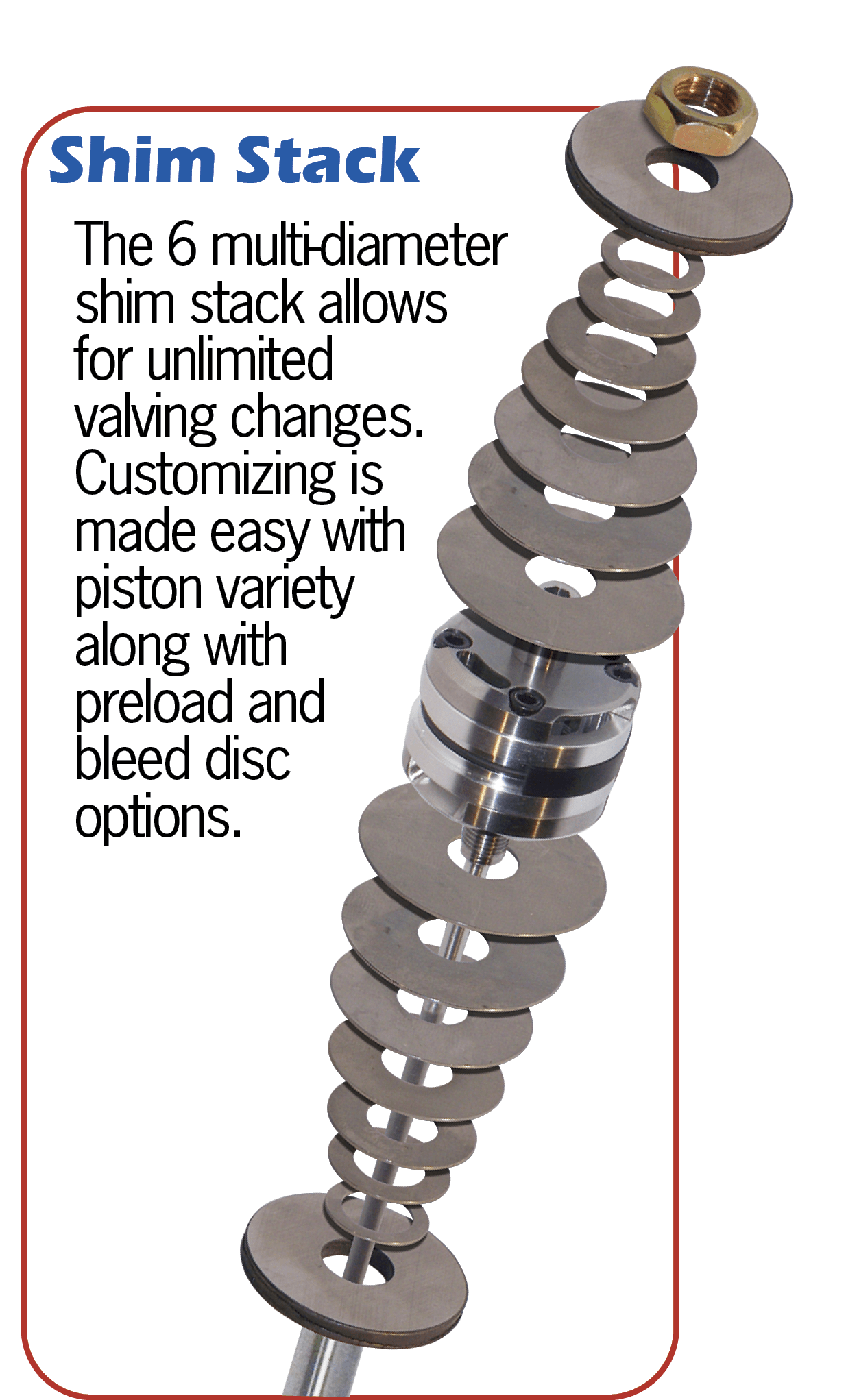 IDA Shock (Internal Double Adjustable) Keyser Manufacturing