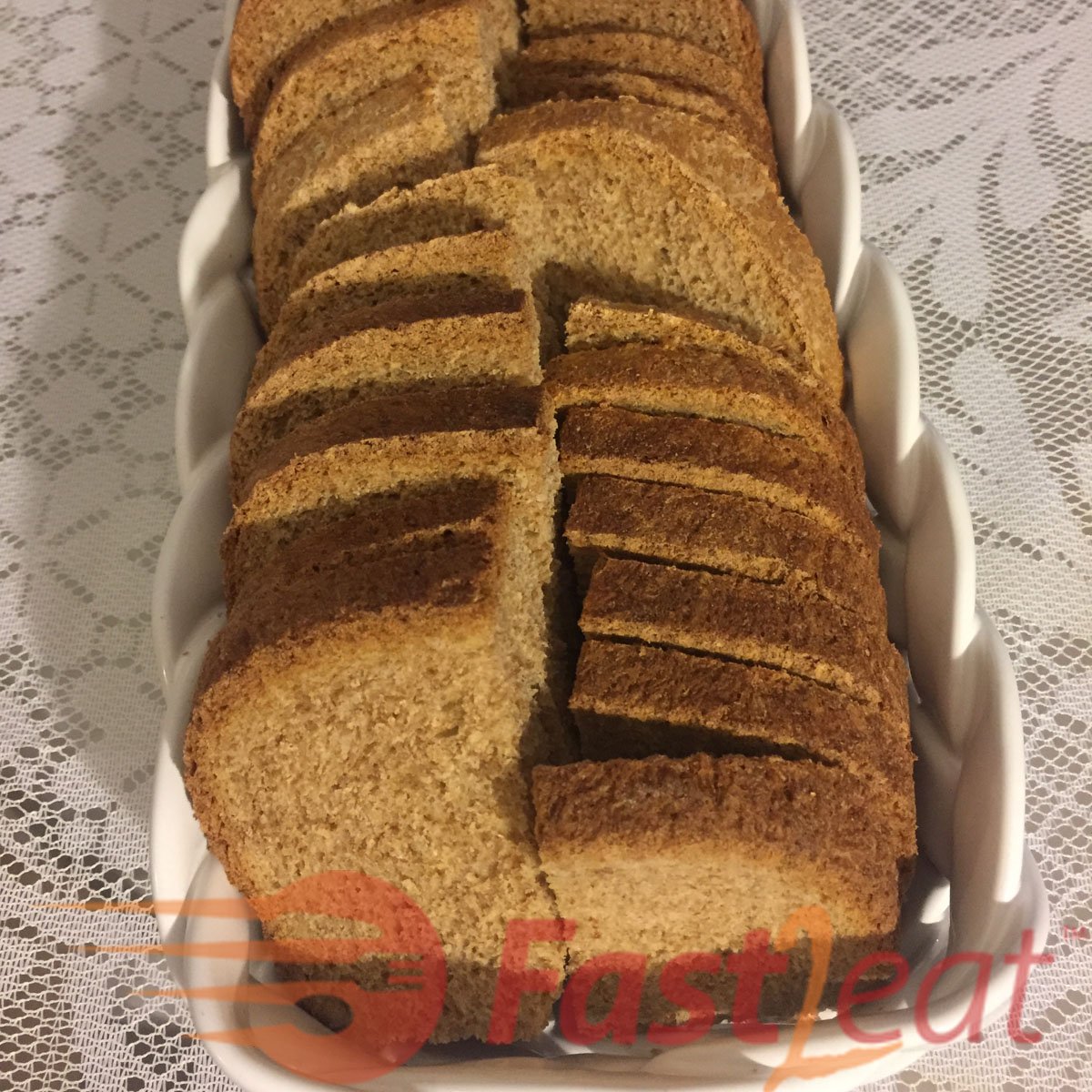 Pão 100 Integral (feito na Máquina de fazer pão) Fast2eat Fast2eat