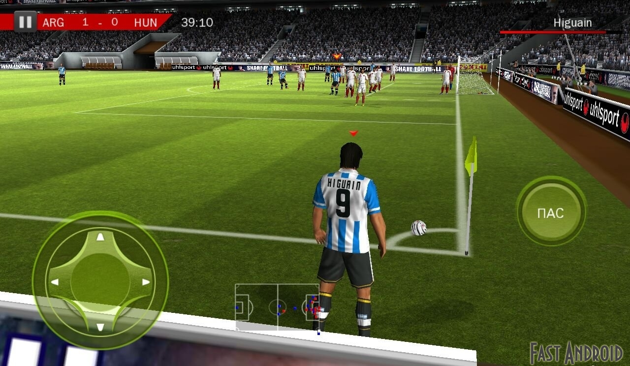 Скачать Real Football 2012 для Android