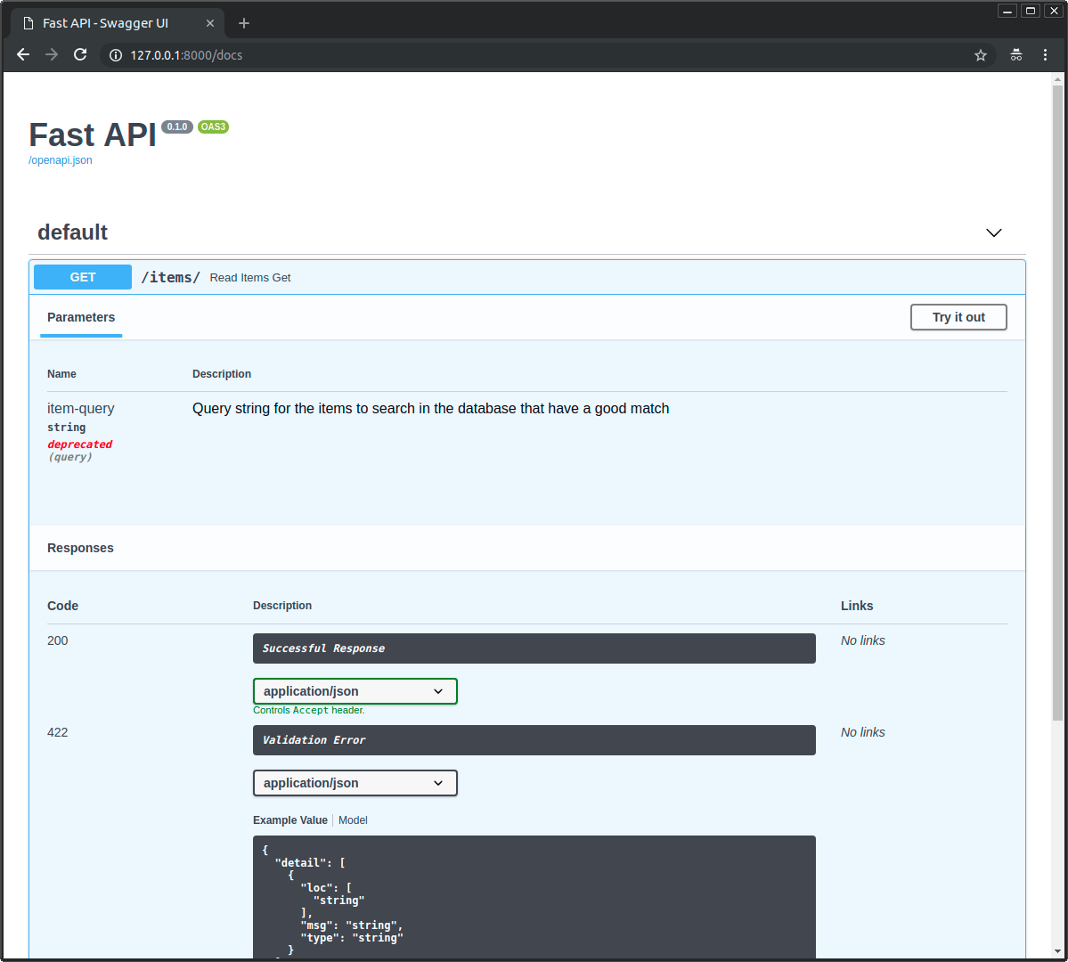 Query Parameters and String Validations - FastAPI