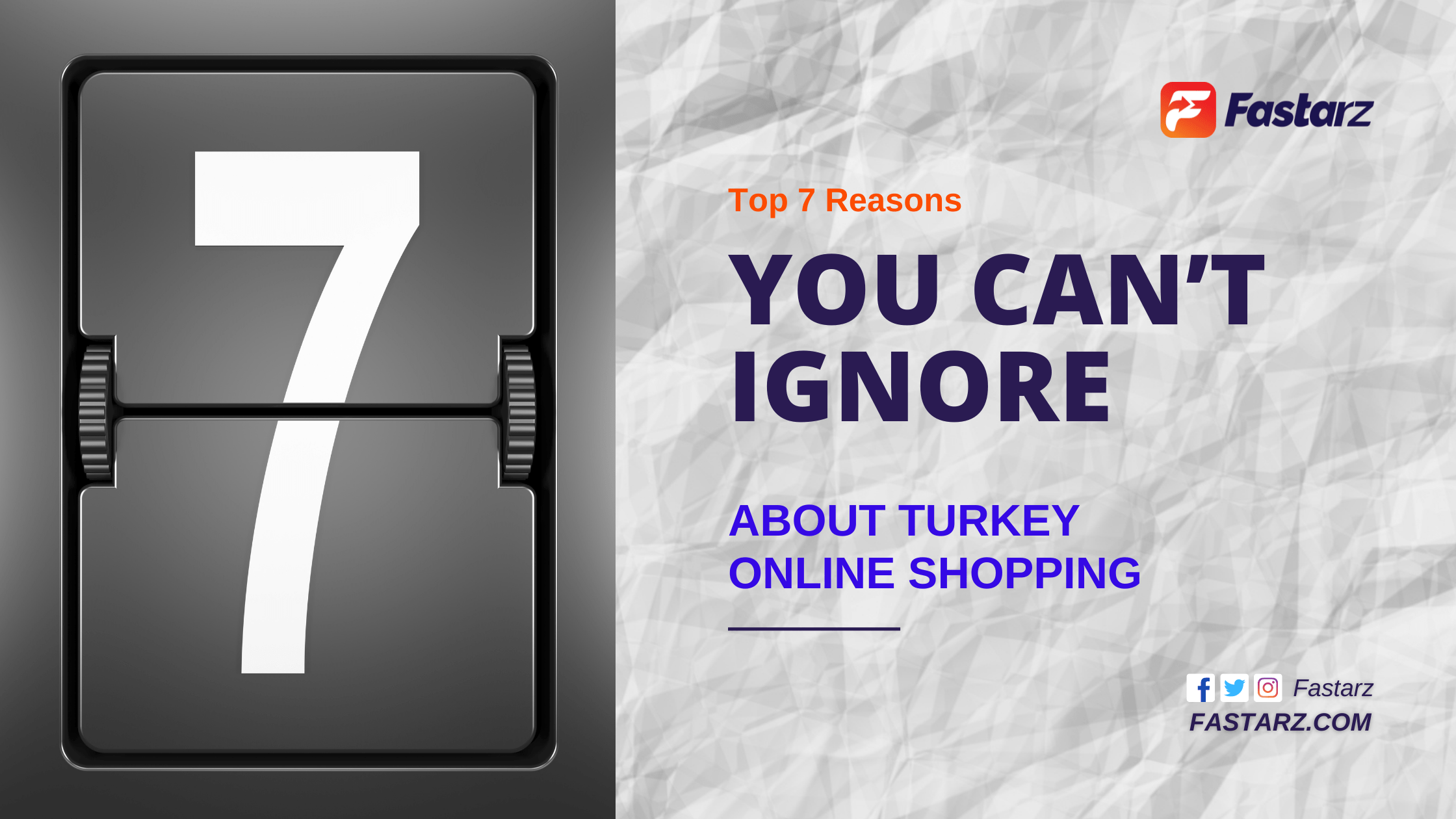Top 7 Reasons You Can’t Ignore about Turkey online shopping Fastarz