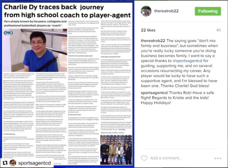 JUST IN Rob Reyes retires from PBA Fastbreak