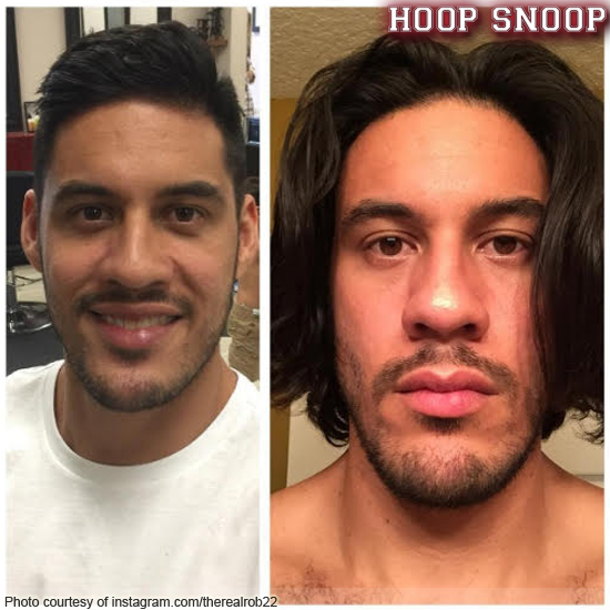 Rob Reyes debuts new haircut weeks after retirement Fastbreak